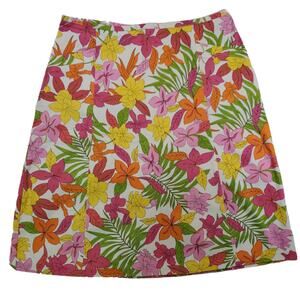 Briggs Casual | Floral Skirt with a Vintage Feel | Size 10